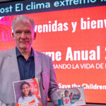 Dirk Glas, CEO de Save the Children en México, en presentación del Informe anual 2024.