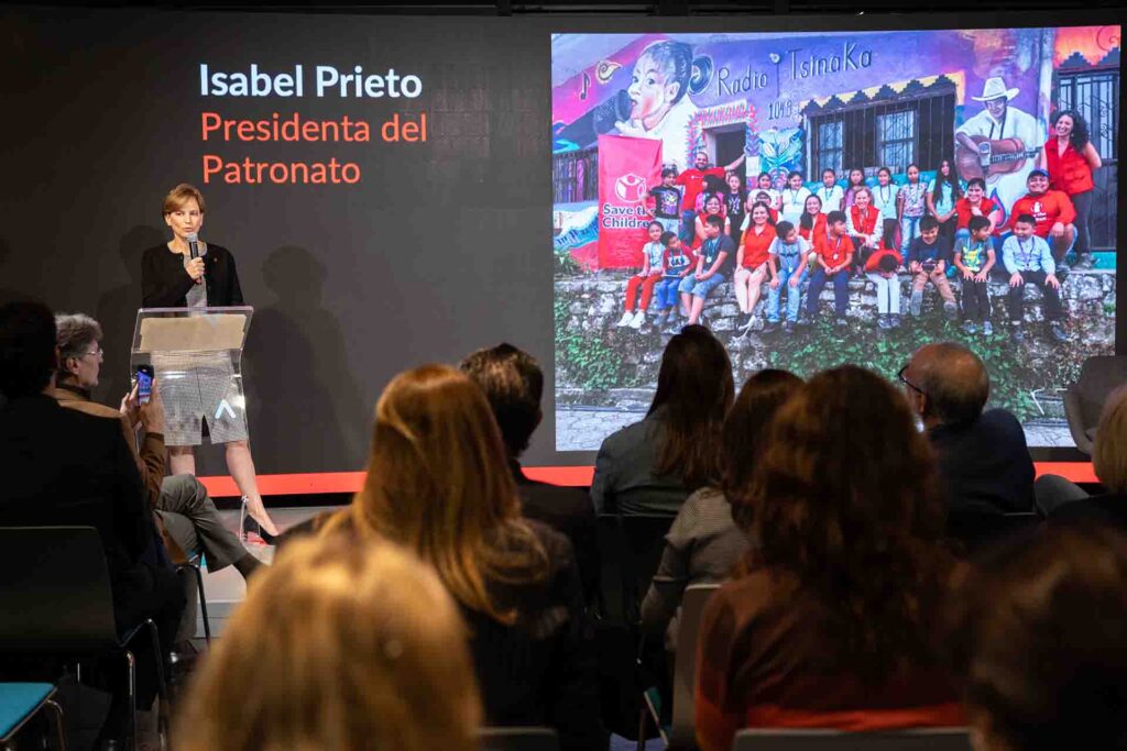 ISABEL PRIETO, PRESIEDENTA DEL PATRONATO DE SAVE THE CHILDREN
