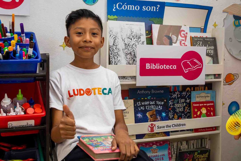 Ludoteca de Save the Children.