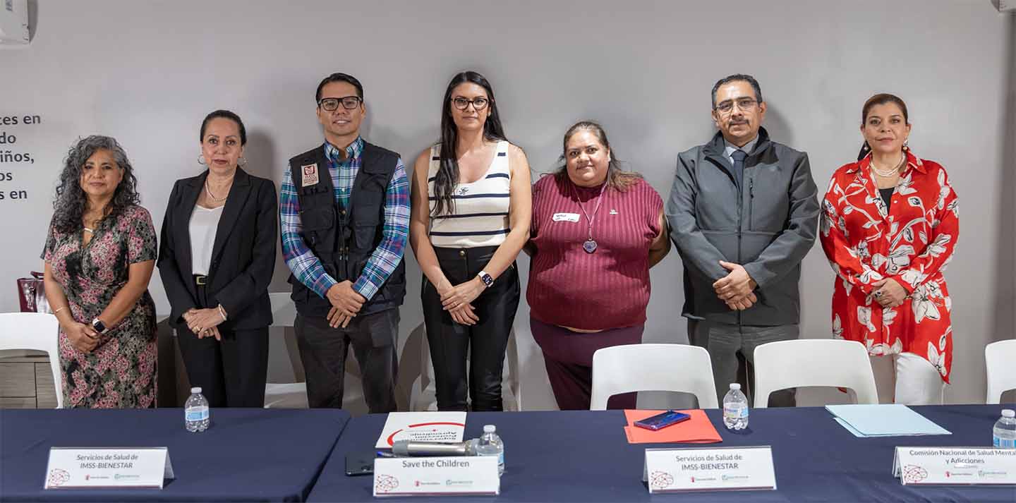 Save the Children e IMSS Bienestar fortalecen el diálogo intersectorial para impulsar la salud mental, la vacunación y la prevención de enfermedades respiratorias en la niñez