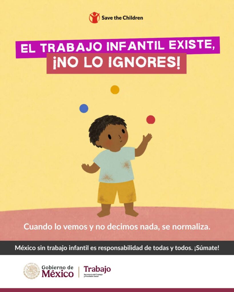 Campaña para prevenir y erradicar el trabajo infantil
