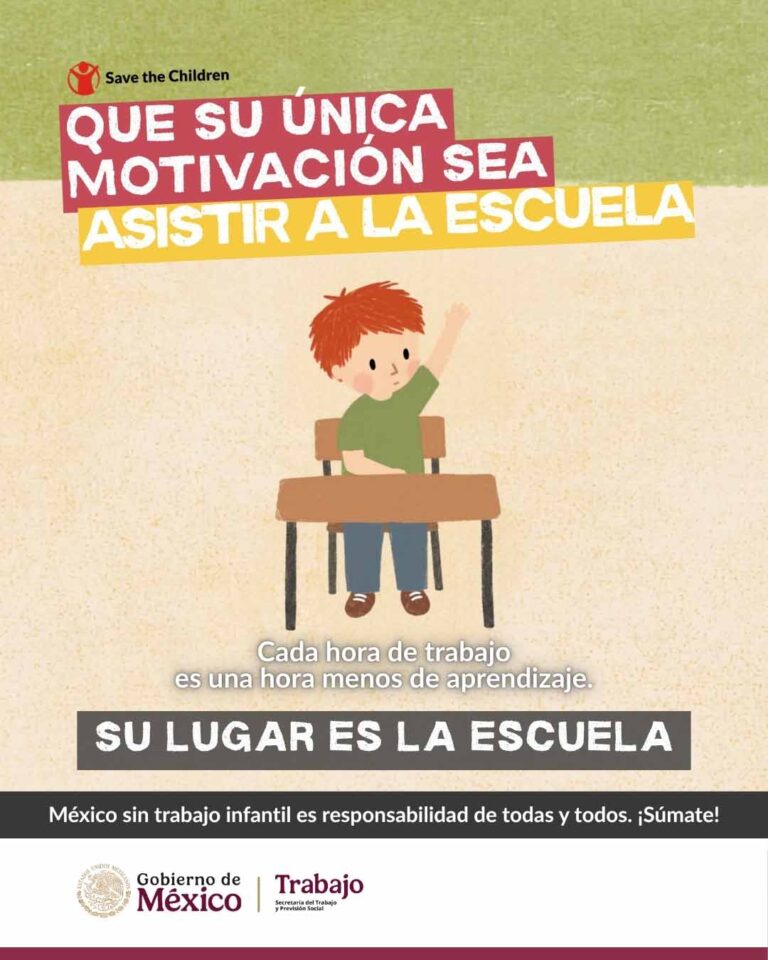 Campaña para prevenir y erradicar el trabajo infantil