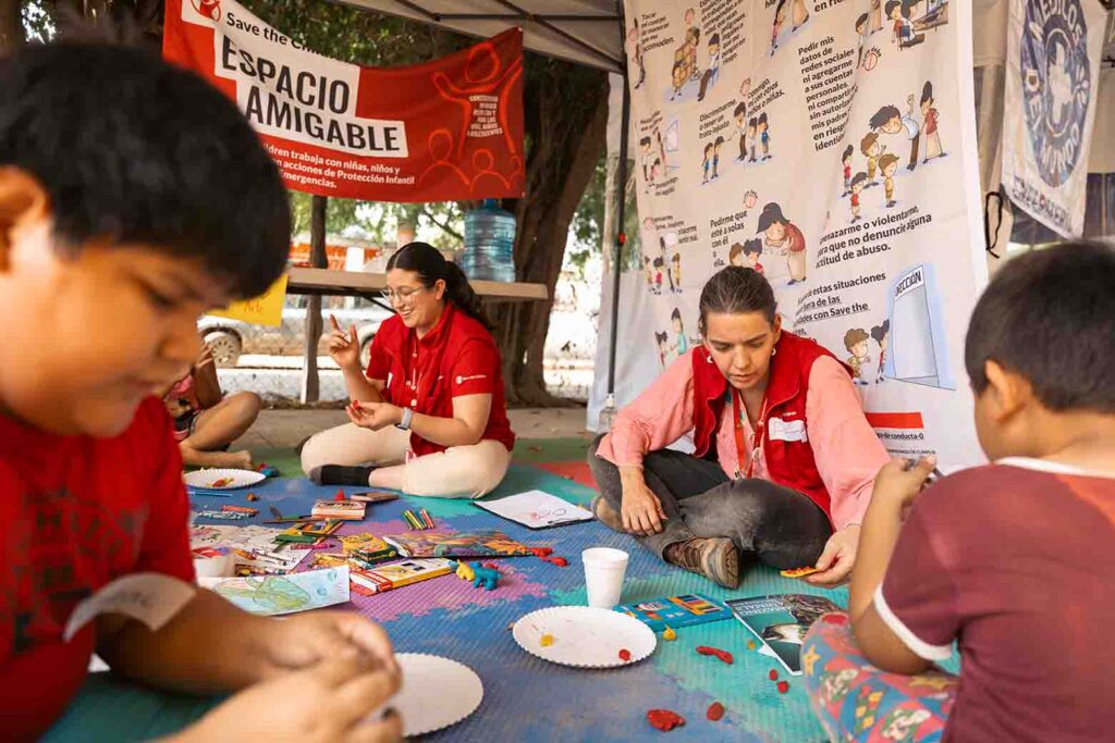 Espacio Amigable de Save the Children en Veracruz