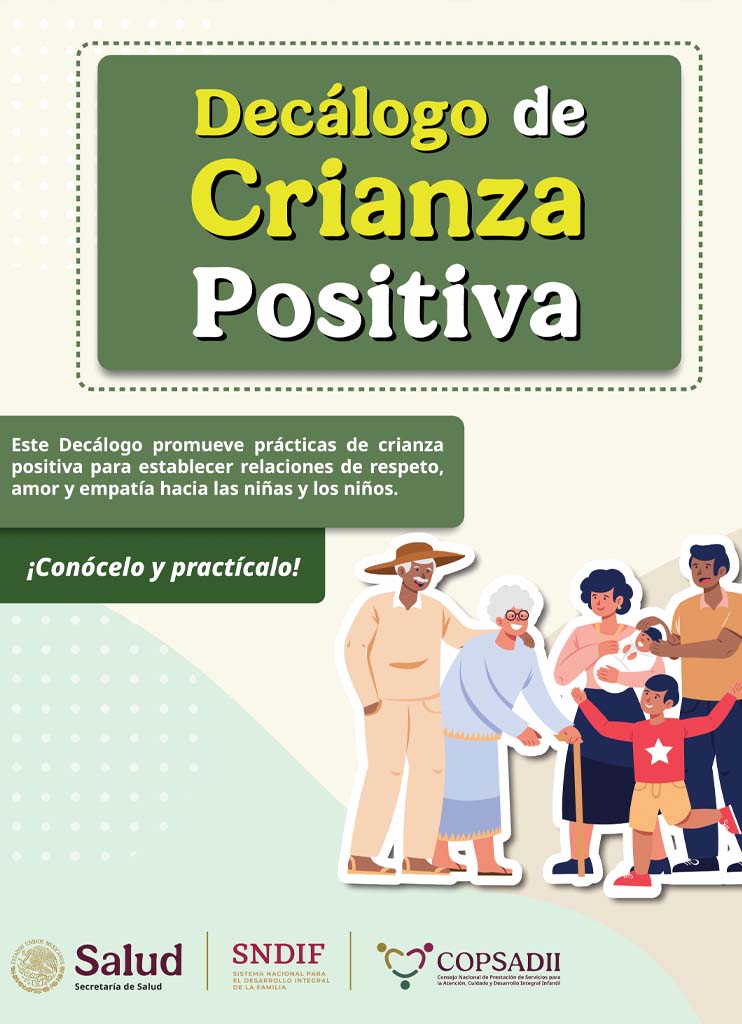 Decálogo Crianza Positiva Padres